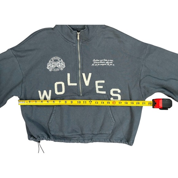 DARC SPORT Wolves Club Bodybuilding Cropped Sweater‎ Sweatshirt 89 of 500 Size S - Picture 3 of 9